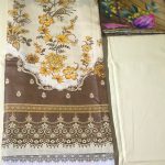 প্রিমিয়াম সুতি জমজম ডিজিটাল প্রিন্ট থ্রি-পিস – গোলাপি ও লাল কম্বিনেশন (RDN-74 A)